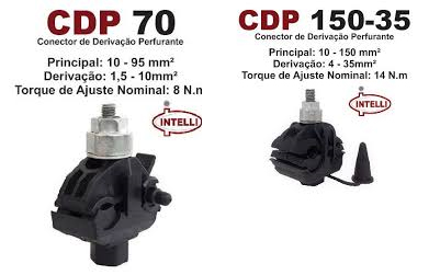CONECTOR DERIVAÇÃO PERFURANTE (VAMPIRO)